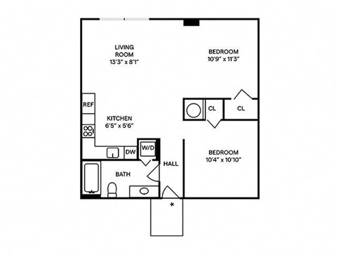 Sentral Wynwood - S3 Deluxe Loft 3 Studio Floor Plan